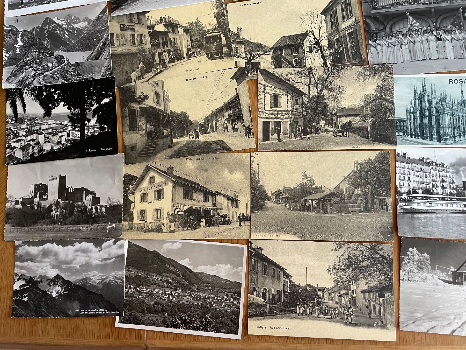 Cartoline postali: 52 cartes N-B Genève... – Usato da Sonceboz-Sombeval venduto da Comment2 5