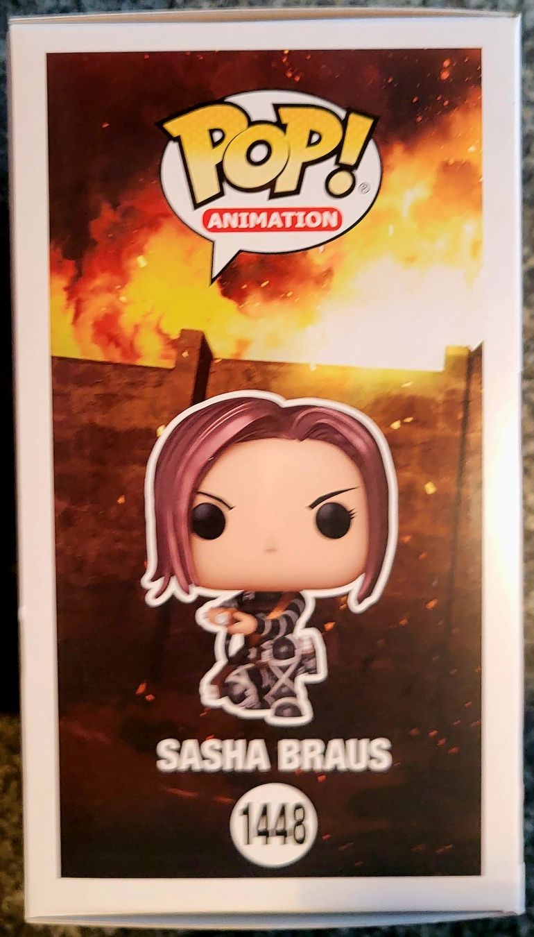 Funko Figuren: Funko Pop Attack On Titan   Sasha Braus METALLIC – Neu und originalverpackt aus Montet (Glâne) von KOADA 3