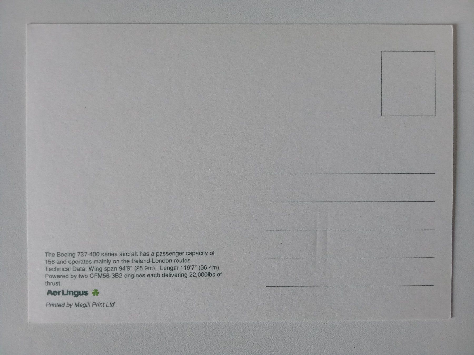 Cartoline postali: Aviatik 1 Ansichtskarte der Air Lingus – Nuovo (secondo la descrizione) da Bilten venduto da Bora3 1
