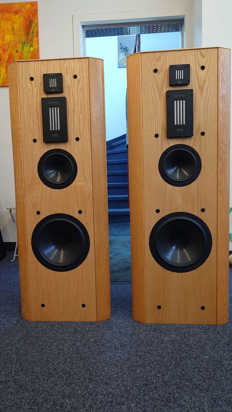 Infinity Casse acustiche: 1 Paar Infinity Renaissance 90 Eiche – Usato da Oensingen venduto da vision-and-sound