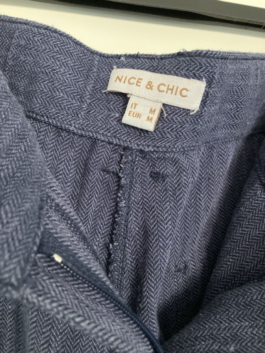 Pantaloni: Pantaloni Nice & Chic color blu tg. M – Usato da Lugano venduto da jfo_7lsm 1