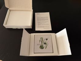 Sauter Keramikfliese "Allium Sativum" mit OVP neuwertig