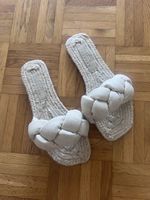 ASOS Sandalen beige geflochten Grösse 36
