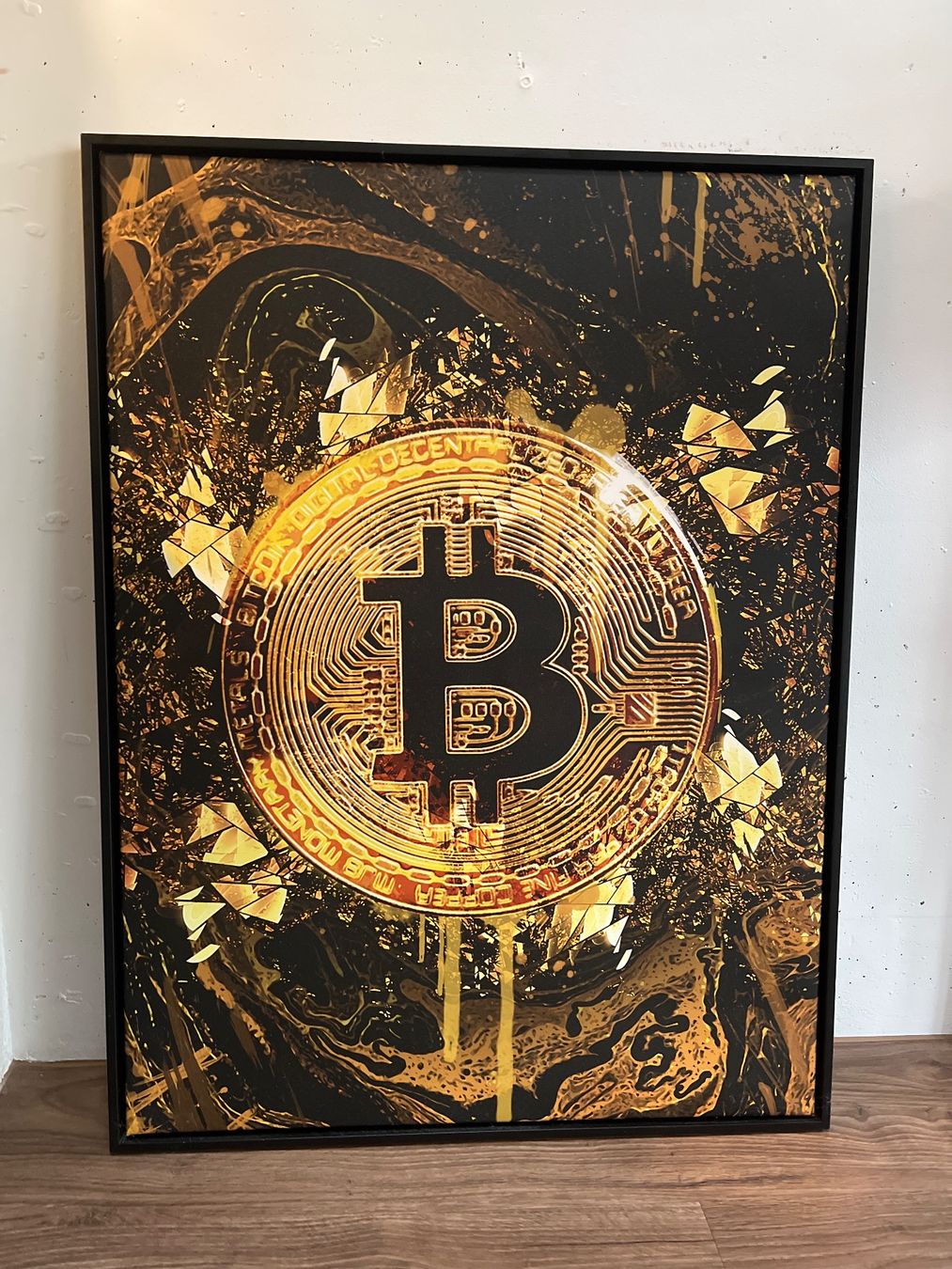 Foto & Immagini: Bitcoin Leinwandbild – Usato da Aarau Rohr venduto da jen_lw9f