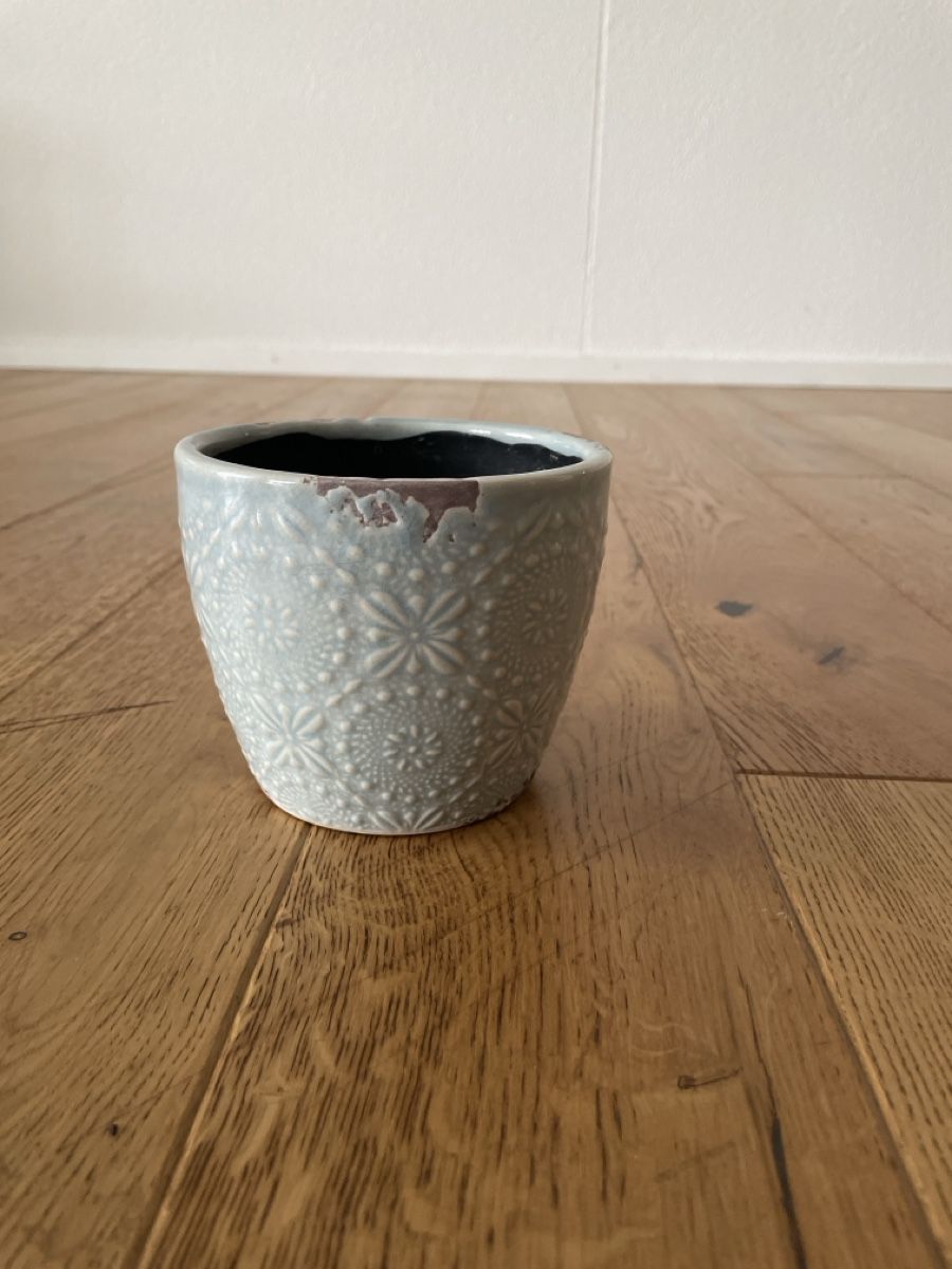 Blumentöpfe: Blumentopf, hellblau, vintage – Neu (gemäss Beschreibung) aus Teufenthal AG von kur_56