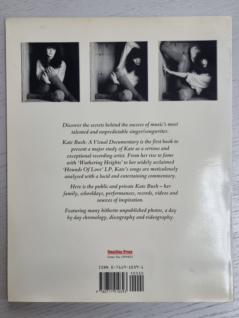 Libri: Kate Bush: A Visual Documentary - Rarität von 1988 – Usato da Villigen venduto da Tschachtlan 1