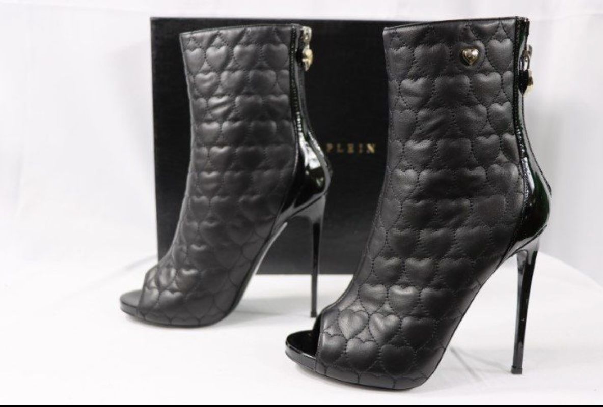 Philipp Plein Scarpe da donna: Bottine Philippe Plein T 38 neuve – Nuovo e nell'imballaggio originale da Peseux venduto da camosport 1