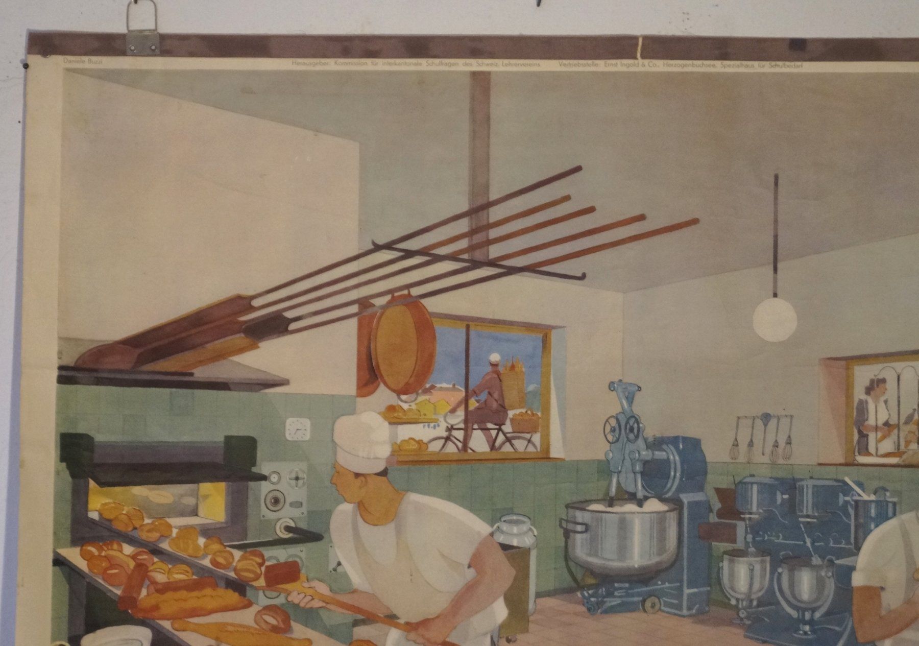 Foto & Immagini: Schulwandbild "Backstube - Dal panettiere" Daniele Buzzi – Usato da Härkingen venduto da sammelbecken 3