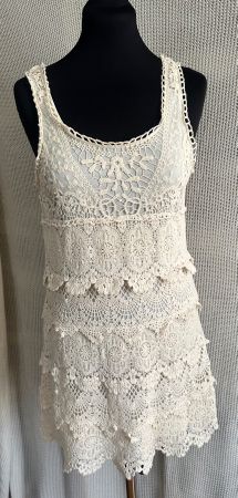 Romantisches Spitzenkleid Gr. S