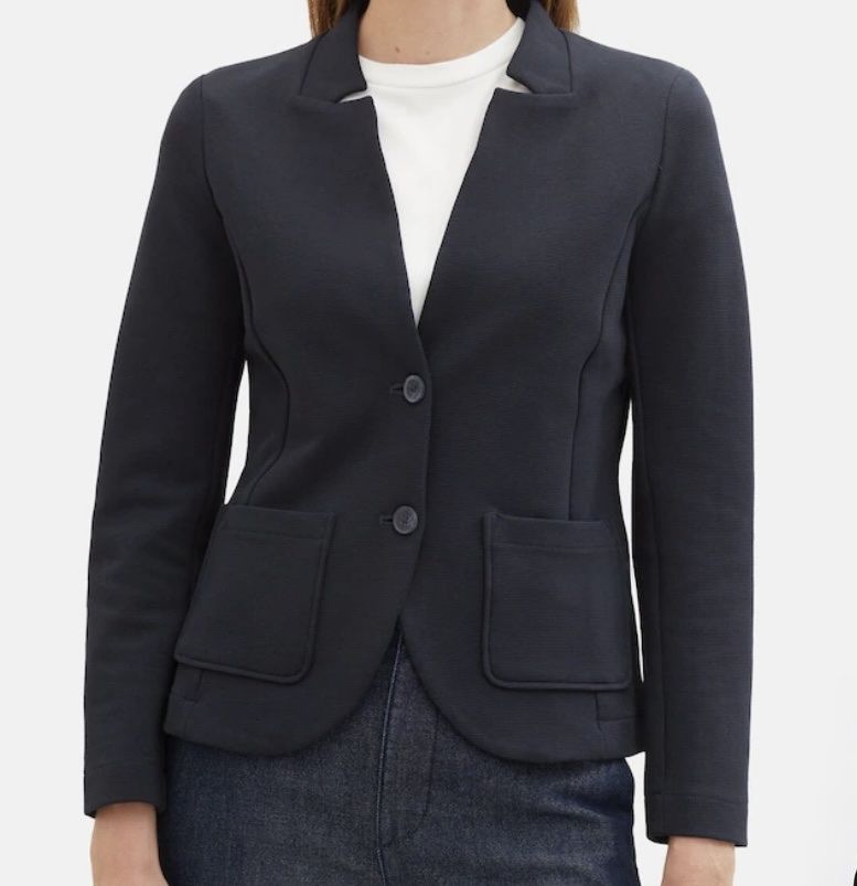 Tom Tailor Jacken: TOM TAILOR Blazer in Marine – Neu (gemäss Beschreibung) aus Baar von Freethy 1