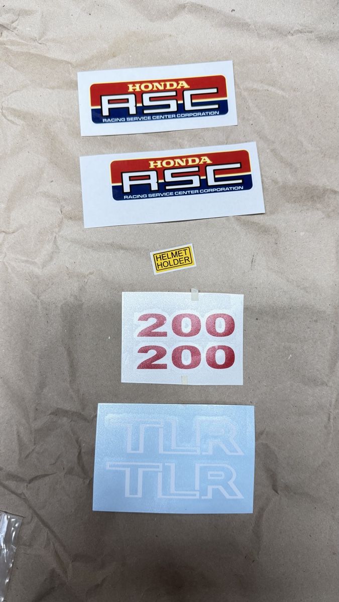 Honda Accessori per altri veicoli: Autocollant Honda TLR – Nuovo e nell'imballaggio originale da Romanel-s-Lausanne venduto da rico_mat