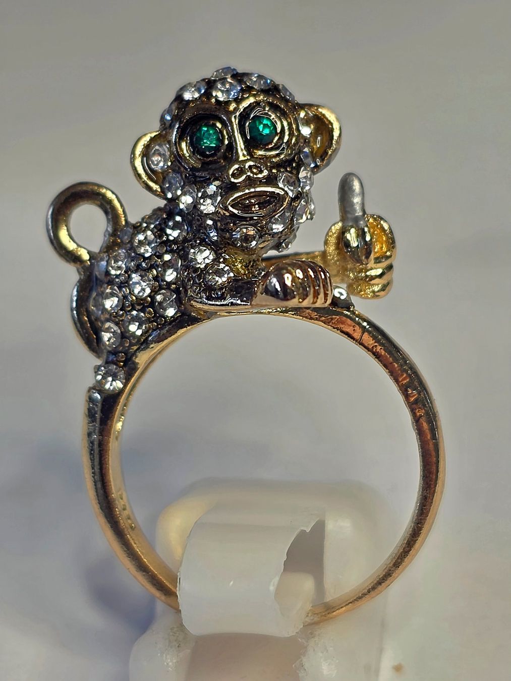 Anelli: Tiermotiv Ring Affe – Nuovo (secondo la descrizione) da Zürich venduto da adriben 4