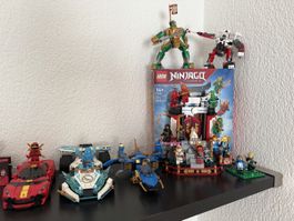 LEGO Ninjago Sets Sammlung - Autos, Tempel und vieles mehr