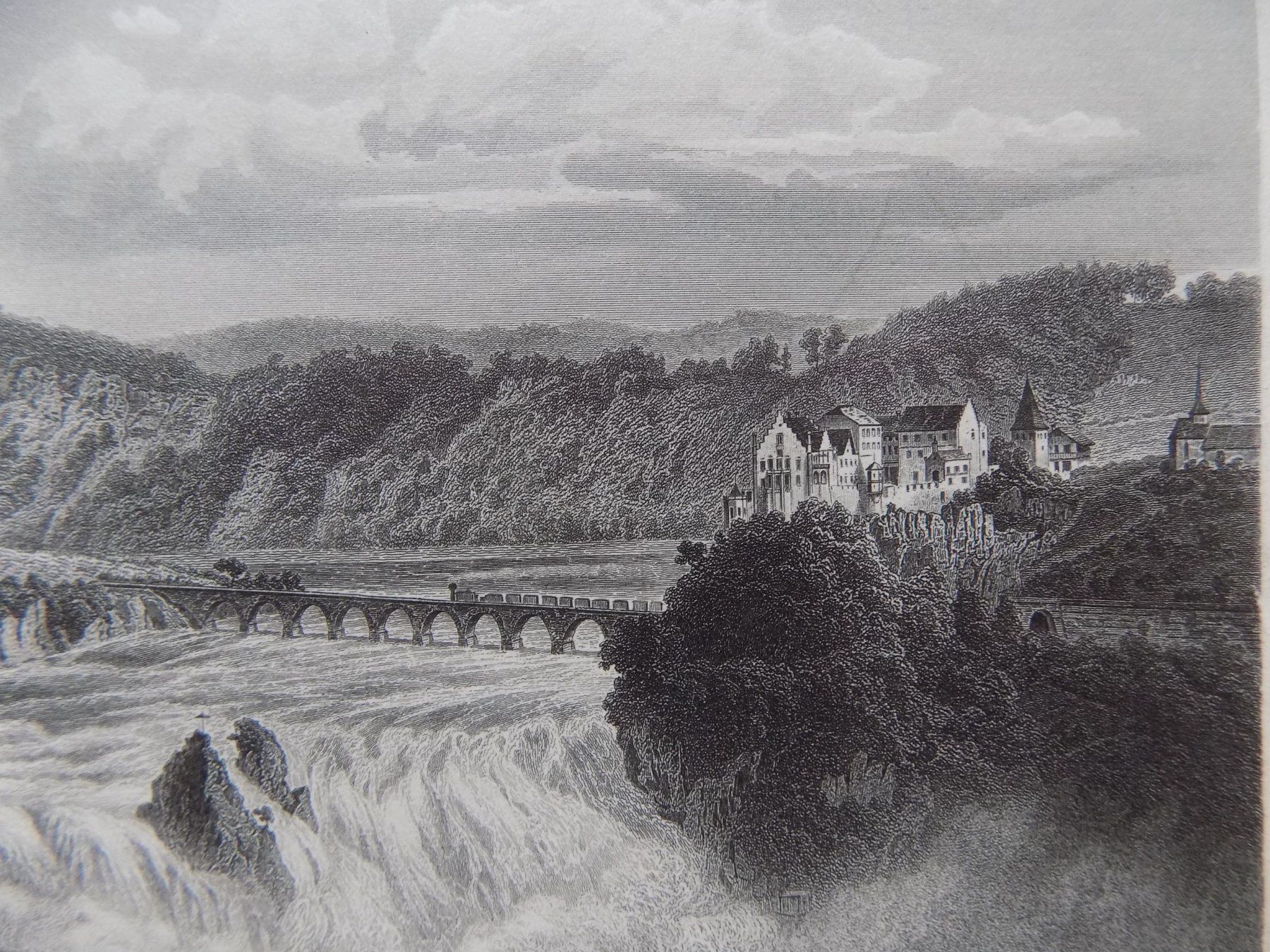 Gravures: Der Rheinfall bei Schaffhausen – D'occasion à Risch par Rischli15 5