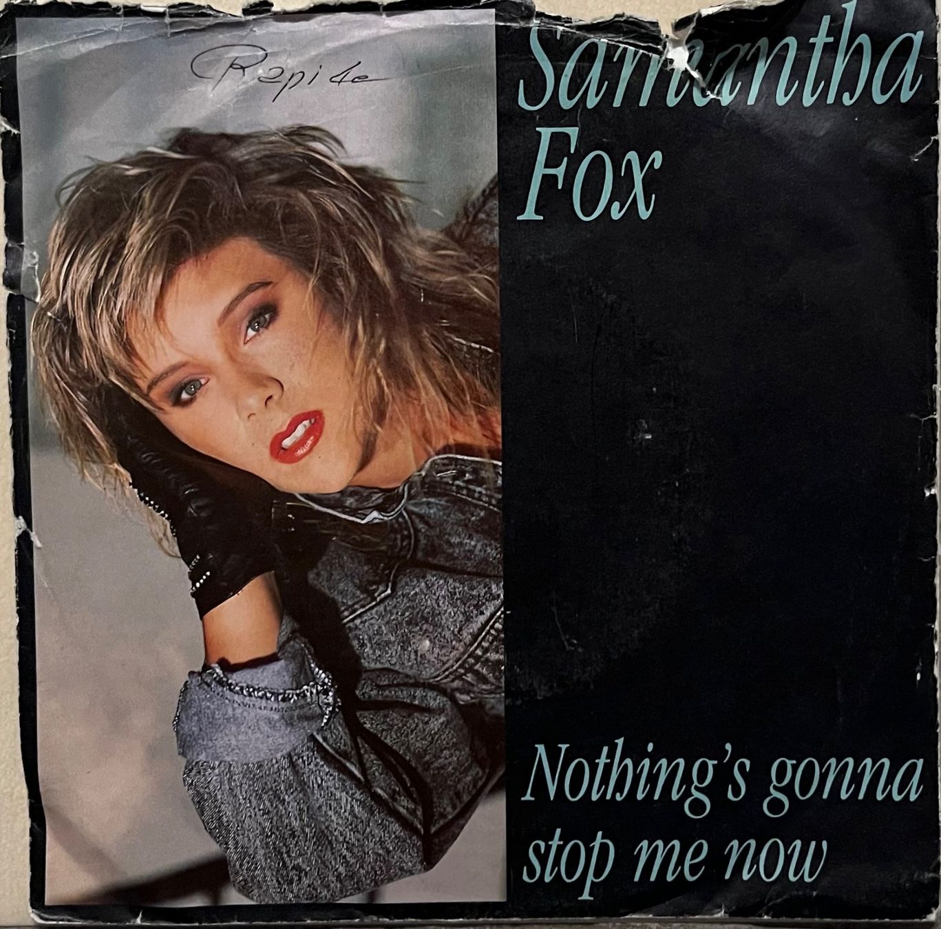 Schallplatten: SAMANTHA FOX - NOTHING'S GONNA STOP ME NOW – Gebraucht aus Bussigny von vinyl-pas-cher