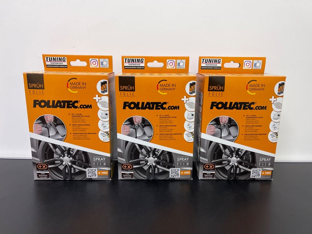Spruhfolie Auto Komplett Set