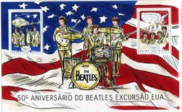 Block "The Beatles". Guinea-Bissau.