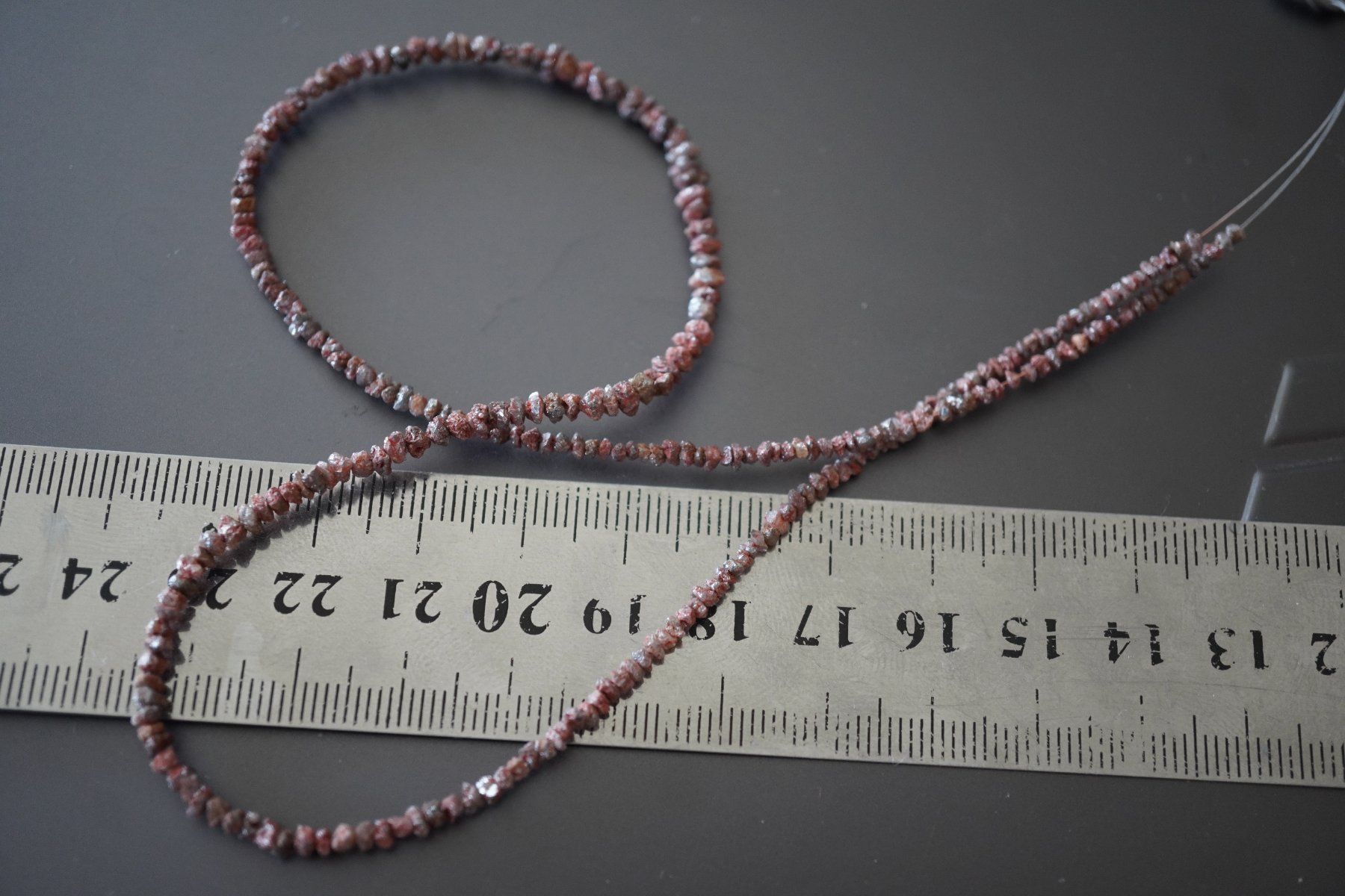 Pietre preziose: Diamanten Rot     Multicolor   Strang   ca 3mm – Nuovo e nell'imballaggio originale da Eschenbach SG venduto da topstone 5