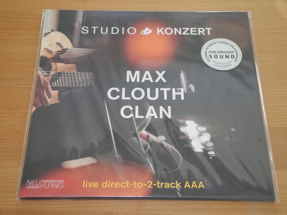 MAX CLOUTH CLAN -STUDIO KONZERT- NEUKLANG -DIRECT TO 2 TRACK (Neu und ...