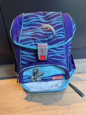 Step by Step School Bag - Dolphin Design - Great Condition