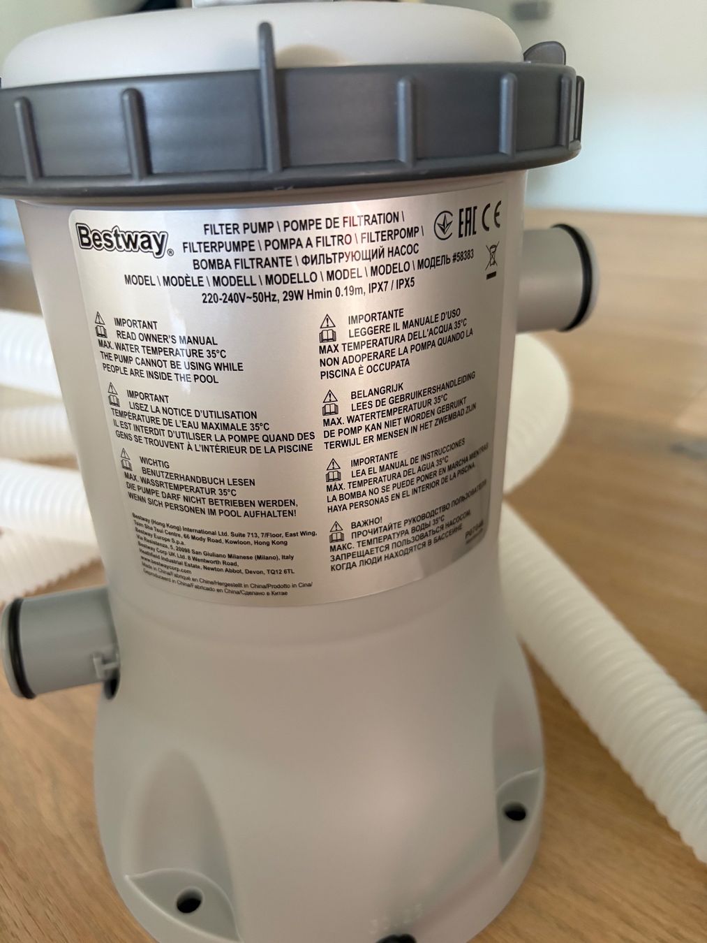 Bestway Accessori per Piscine: Filterpumpe Bestway – Usato da Uzwil venduto da m_a_tpc5 2