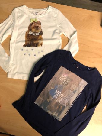 2 Tom Tailor Shirts Gr.116/122