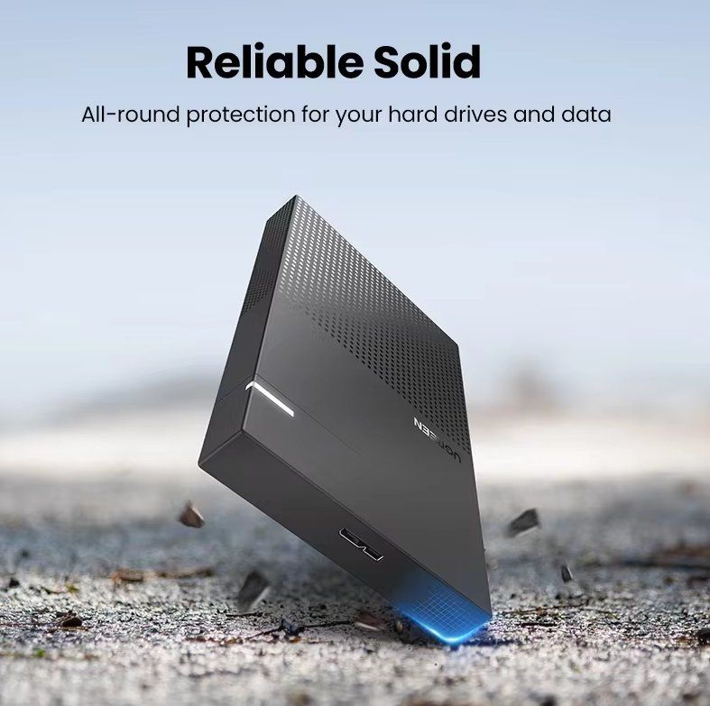 Dischi rigidi: Externes Festplattengehäuse UGREEN USB 3.0 USB-C, 2.5" – Nuovo e nell'imballaggio originale da Romanshorn venduto da pfimex 1