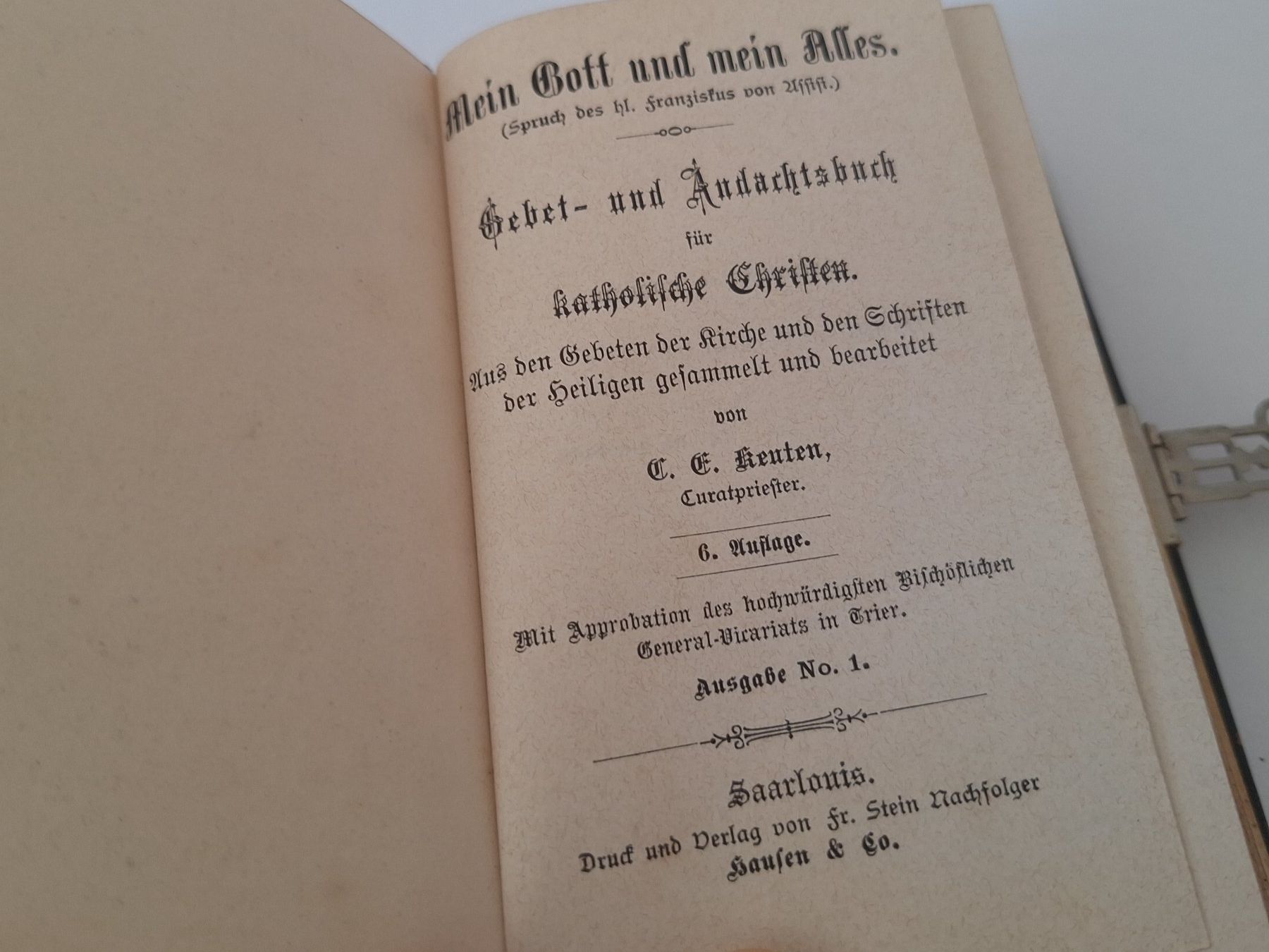 Bücher: Antikes Gebets- und Andachtsbuch, Perlmutt – Gebraucht aus Winterthur von ric_rl7n 3