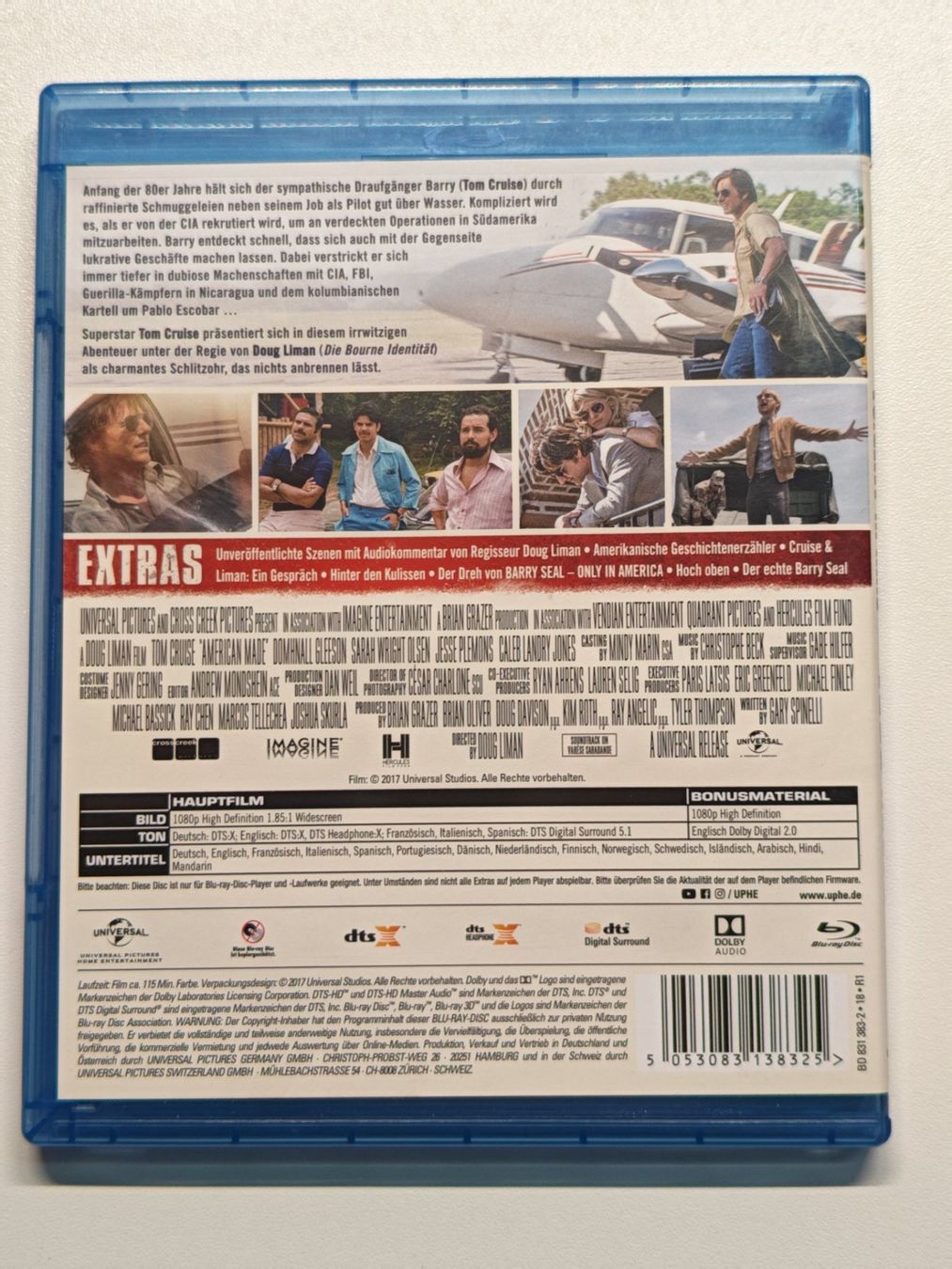 Alle DVDs: Barry Seal - Only in America – Gebraucht aus Liestal von Kratzilla 2
