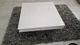 Kaffeetisch weiss hochglanz modern guter Zustand