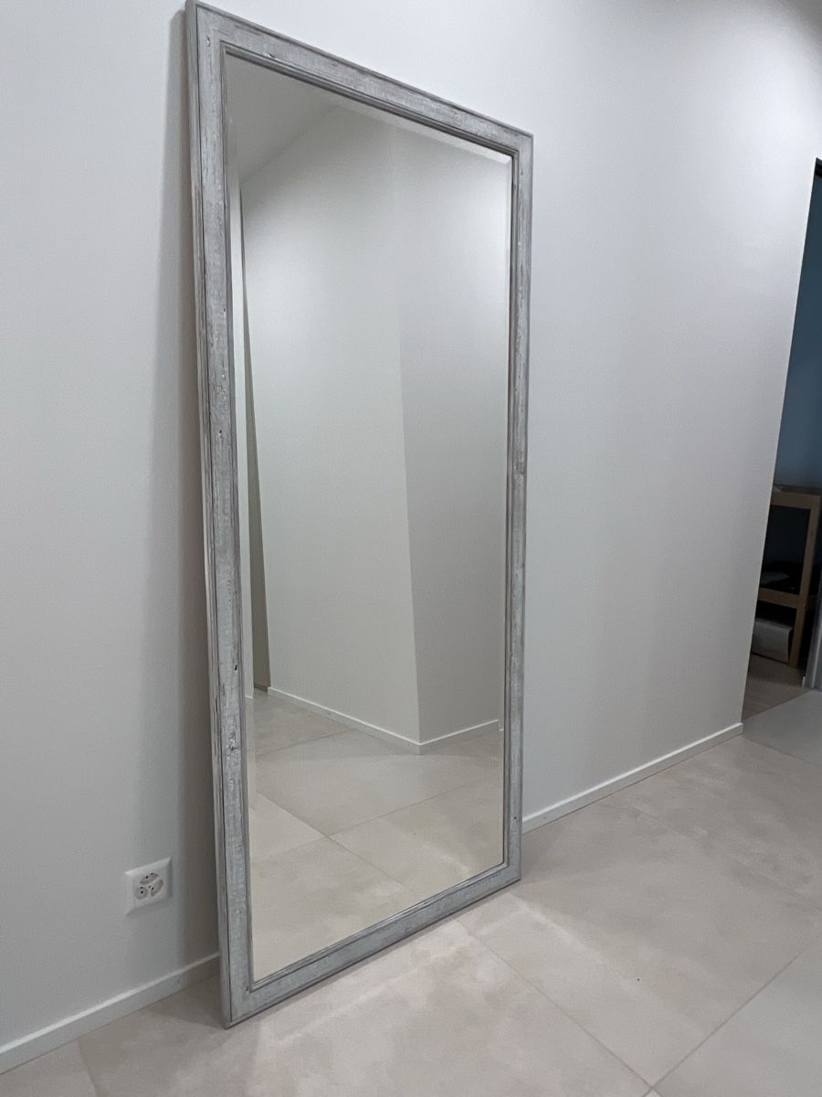 Specchi: Mirror with wooden handcrafted frame – Nuovo (secondo la descrizione) da Corsier GE venduto da Karol_save_planet