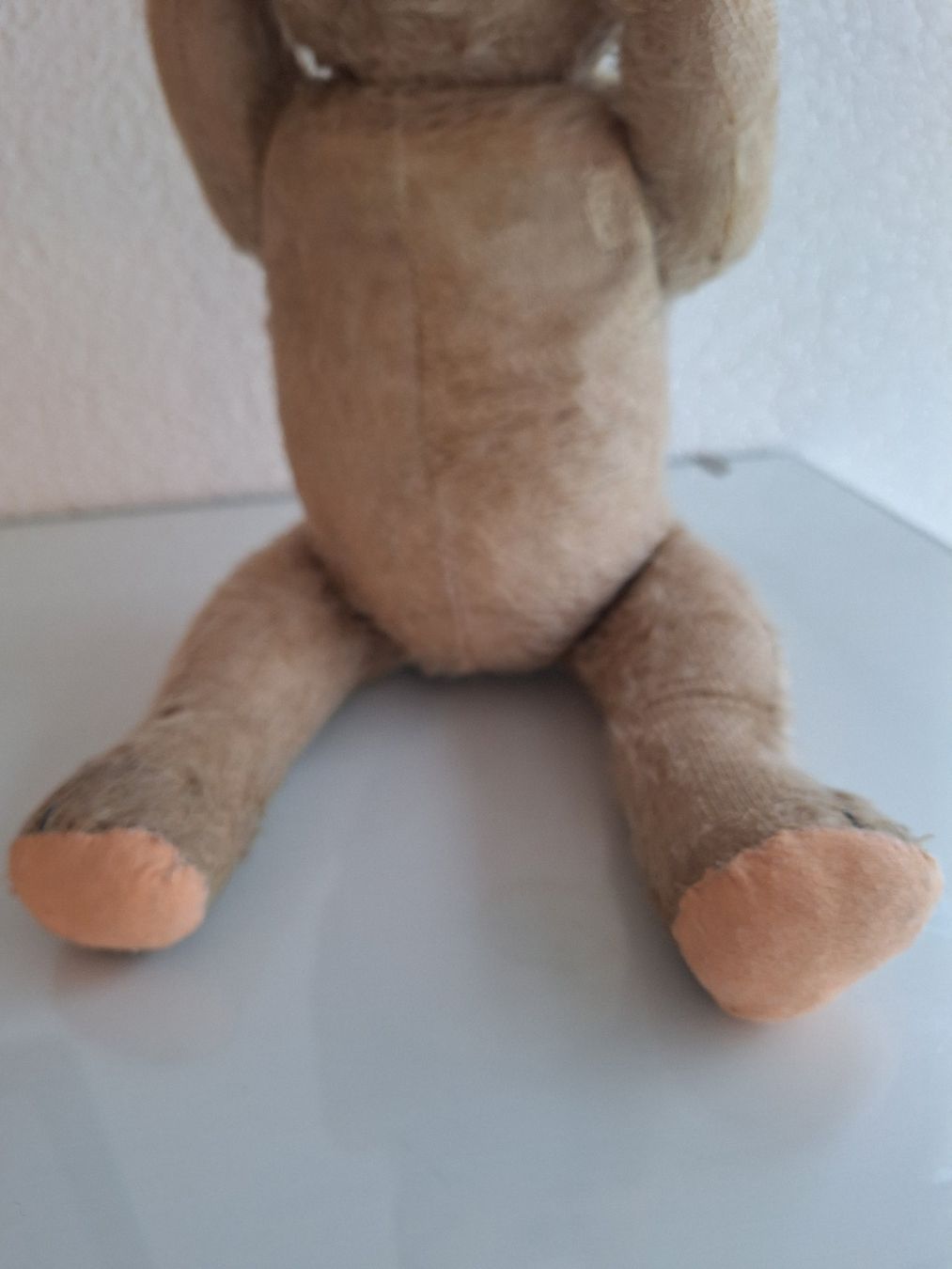 Spielzeuge: Antiker Teddybär ca.42 cm gross mit Strohfüllung – Gebraucht aus Sissach von luvama 5