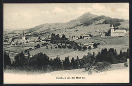 AK Hemberg, Teilansicht von der Matt aus