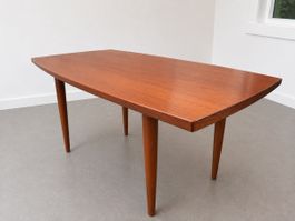 Mid-Century Tisch, Alberts Tibro, Teakholz, Schweden 1966