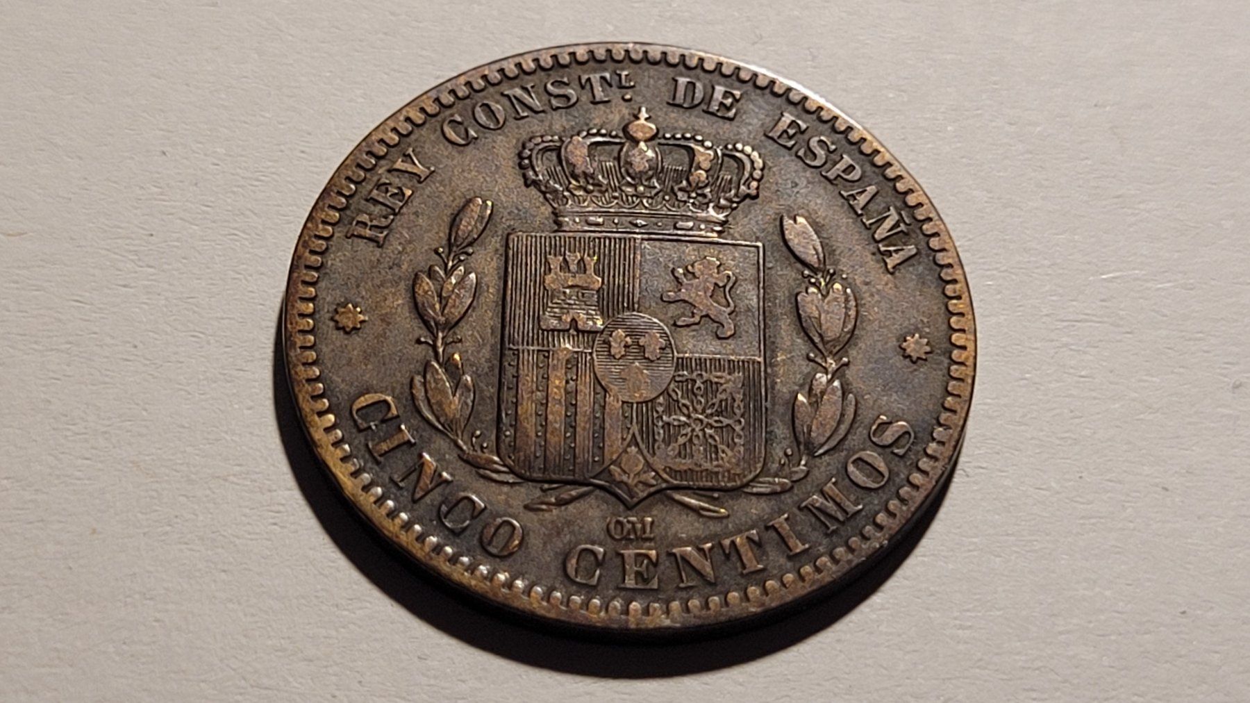 Alle Münzen: ++!ESP+5Cent+1878!++ – Gebraucht aus Langenthal von Avokado77 1