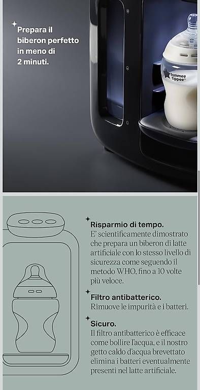 Tommee Tippee Pasti del neonato: Macchinetta latte – Usato da Biasca venduto da flu_h52g 1