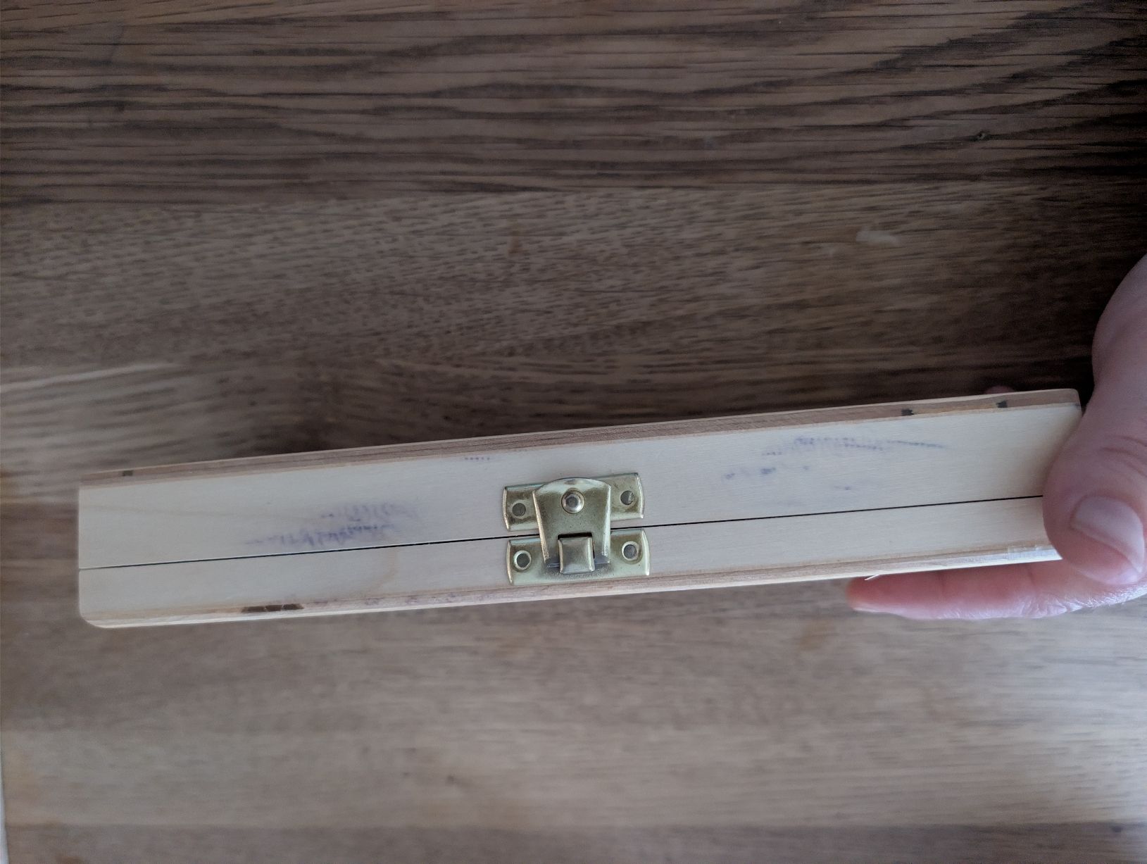Articoli in legno: Aufbewahrungsbox mit Abakus  – Usato da Bern venduto da berneroberlaenderin 1