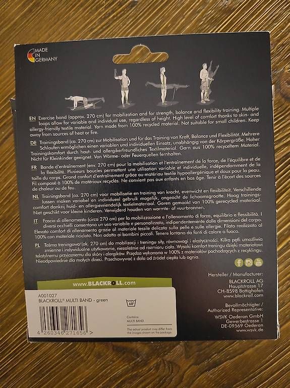 Dispositivi per massaggi: BLACKROLL Multi Band – Usato da Kriens venduto da faabu 1
