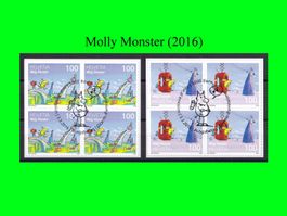 Viererblock "Molly Monster" (2016)