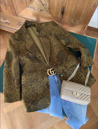 Blazer femme 38 - paisley motifs style ETRO - 80 % laine