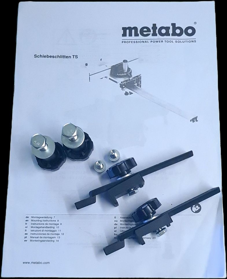 Metabo Tutti gli attrezzi: Metabo Schiebeschlitten TS – Usato da Zermatt venduto da ram_t76s 4
