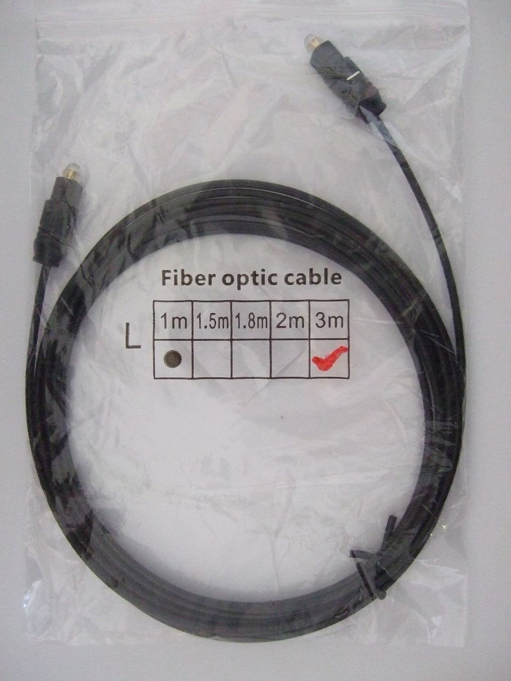 Cavi: TOSLINK Optisches Audio Kabel 3m – Nuovo e nell'imballaggio originale da Sursee venduto da thjentzsch