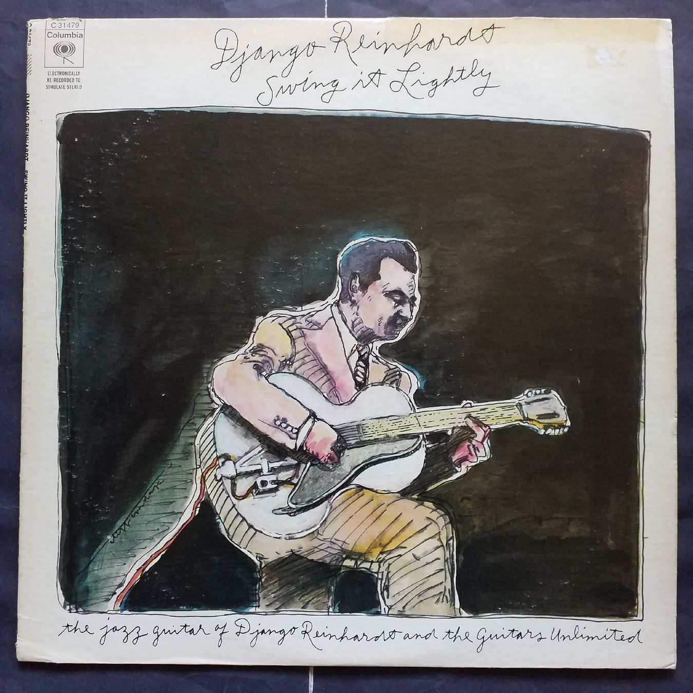 Dischi in vinile: DJANGO REINHARDT,  swing lightly - 1972 US  +++++ – Usato da Yverdon-les-Bains venduto da Jacotreut