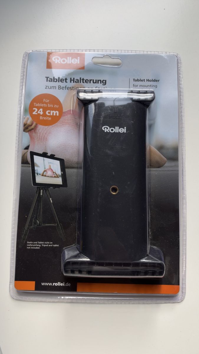 Rollei Bildschirmhalterung: Tablet-Halterung von Rollei – Neu und originalverpackt aus Bischofszell von silste