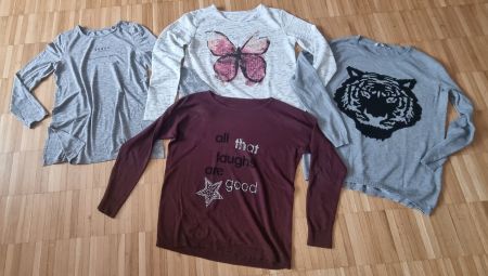 Kleiderpaket: Shirts + Pullover - Gr. 164