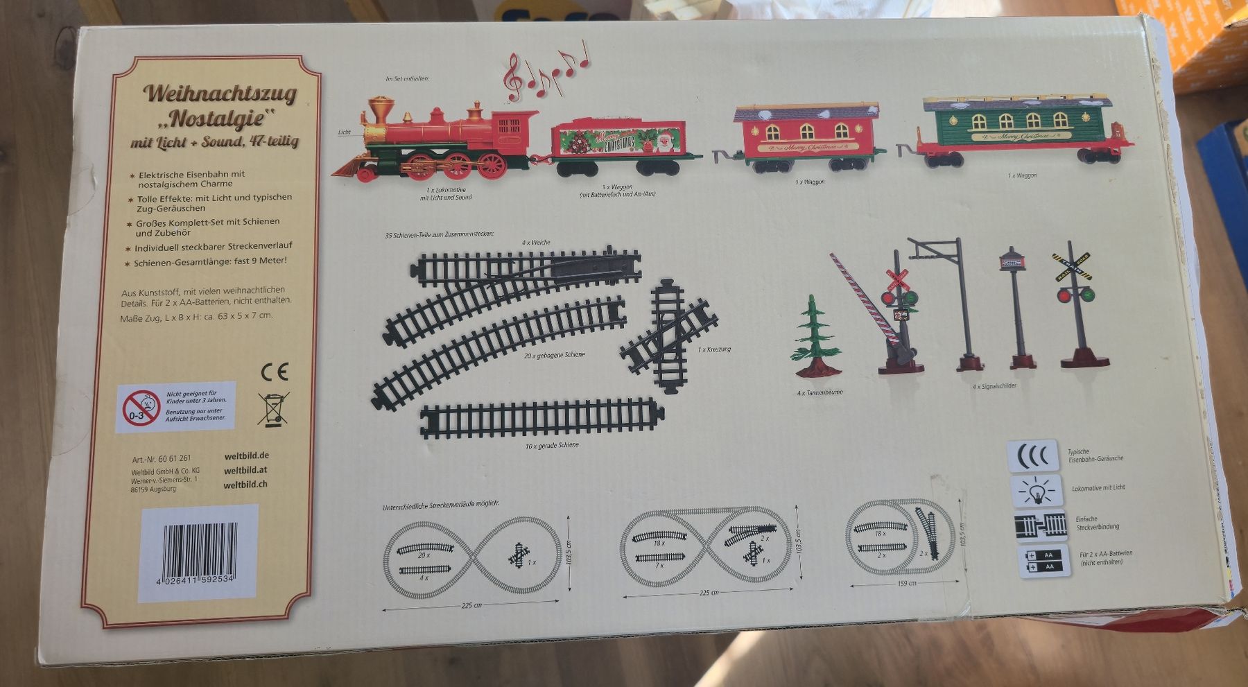 Alle Dekorationen: Weihnachtszug "Nostalgie" – Gebraucht aus Hinwil von Wo-ma14 1