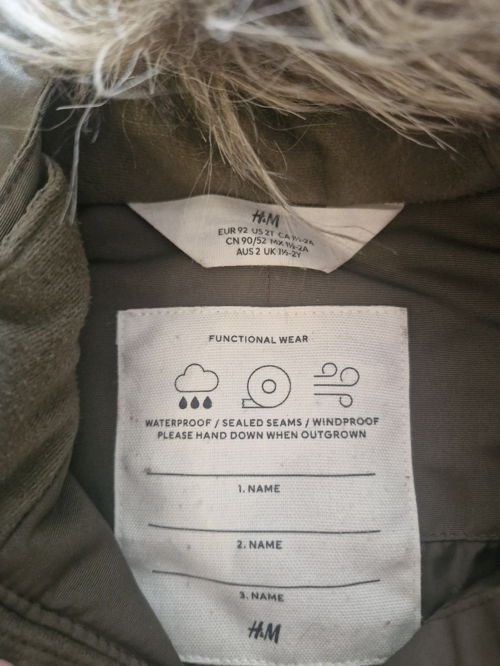 H&M Completi: Schneeanzug 92 von H&M  – Usato da Buchackern venduto da Gaby1409 4