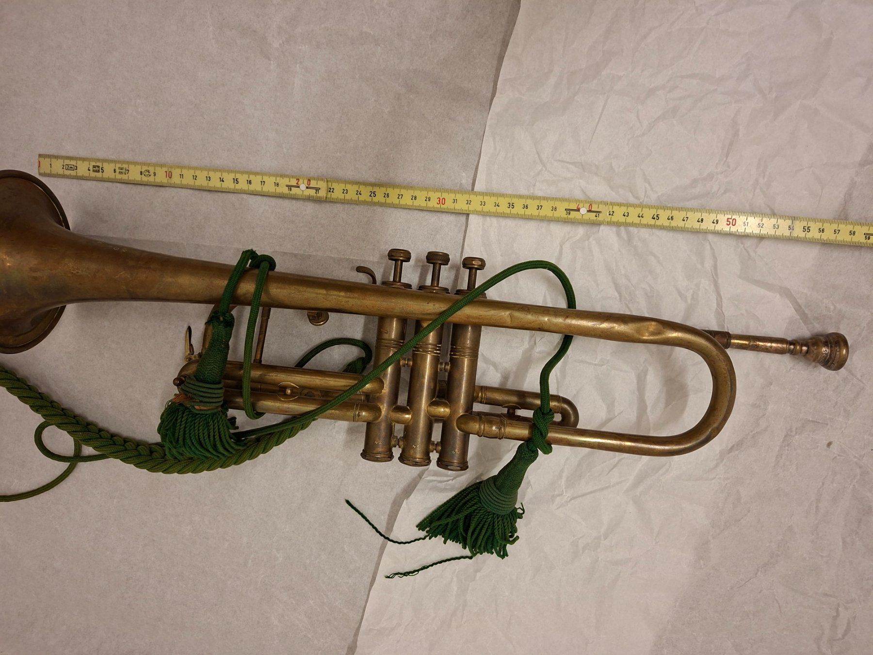 Musikinstrumente: Cornet mit Schnur und Quaste – Gebraucht aus Olten von Mezopotamya 1