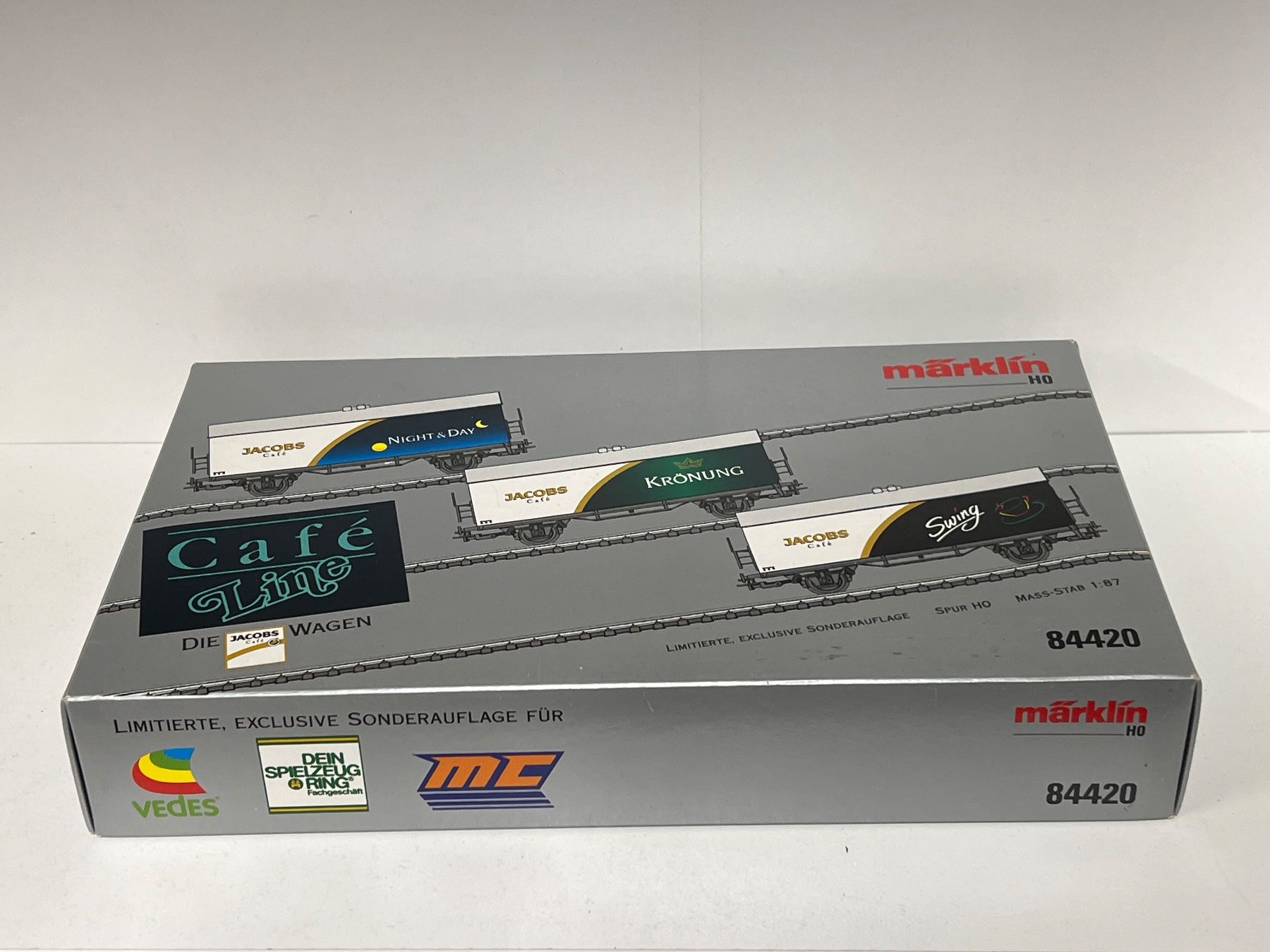 Märklin Modellini di ferrovie: Märklin 84420 Cafe Line Jacobs H0 AC – Usato da Geroldswil venduto da TopTrain54 8