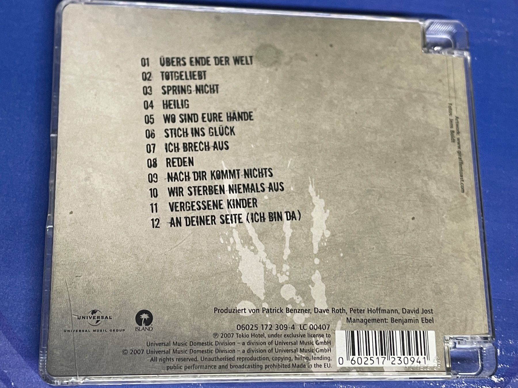 CDs: Tokio Hotel – Gebraucht aus Muri b. Bern von AdidasCollector 1